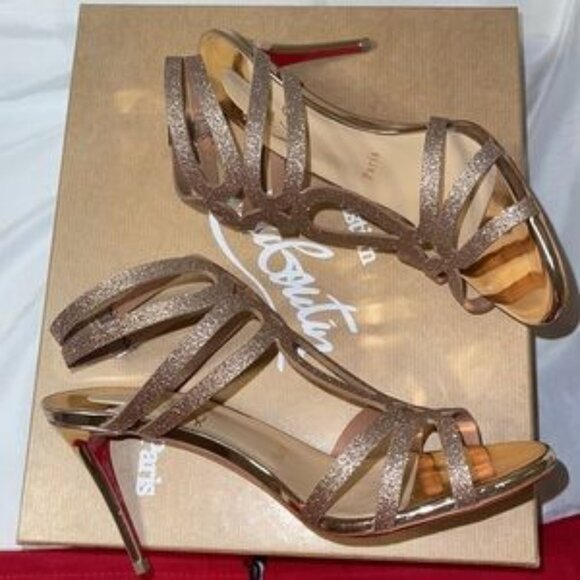 CHRISTIAN LOUBOUTIN Renee Courtisane Sandal - Picture 1 of 13